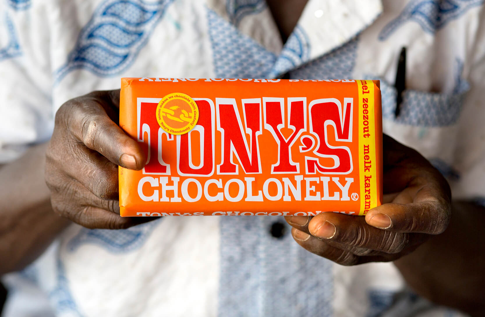 Oy Transmeri Ab:n valikoimassa on noin 90 brändiä, muun muassa kosmetiikkaa ja elintarvikkeita – kuten Tony’s Chocolonelyn Reilun kaupan suklaat.